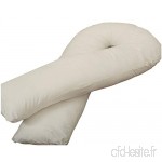 Bedding Direct UK Pregnancy Pillow  Unique Total Body U-Shaped Pillow Over-sized with FREE Removable Zipped Case by Bedding Direct UK - B00LM72Z76